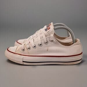 Converse All Star Sneaker 6M-8W Unisex Shoe Classic White Great Cond. Low Top